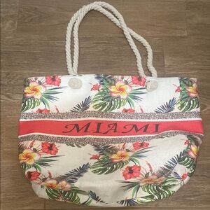 🧡 MIAMI large tote / beach bag